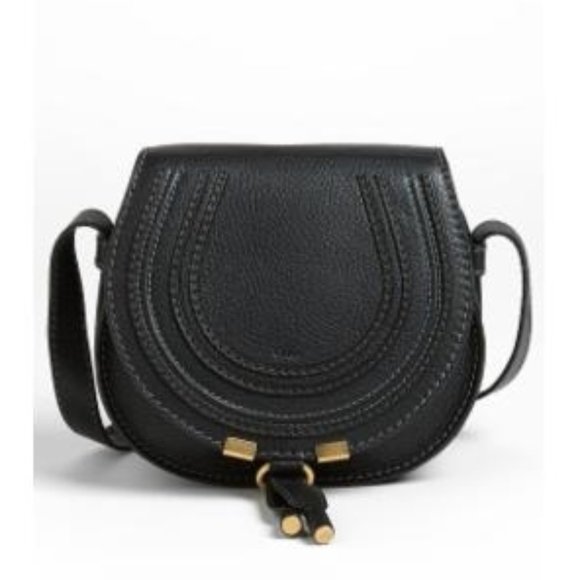 [Sold] Chloe Small Mini Round Marcie Saddle Bag - Picture 3 of 9
